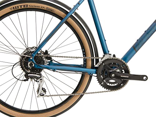 - Raleigh | STB16MT | Strada City 650b 16 Speed Disc Brake Men's Hybrid Bike | Black / Blue Size Small -