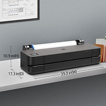 - HP DesignJet T230 Large Format Plotter Printer 24in up to A1 | Mobile Printing | Wi-Fi | Gigabit Ethernet | Hi-Speed USB 2.0 -