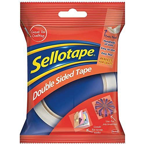 - Sellotape Double Sided Tape | Strong Double Sided Tape for Everyday Use -