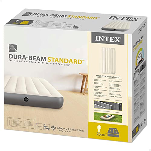 - Intex Dura-Beam Series Single High Airbed -