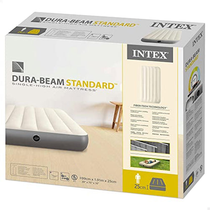 - Intex Dura-Beam Series Single High Airbed -