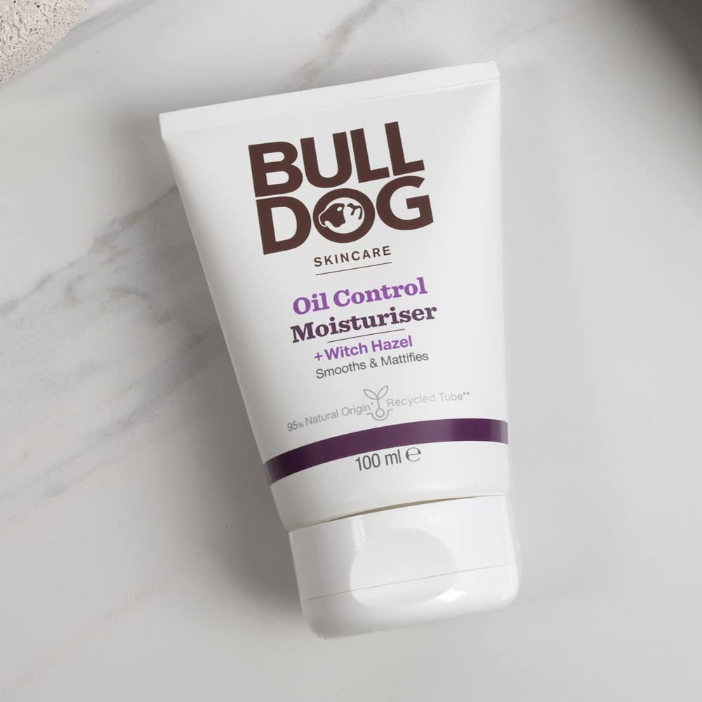 BULLDOG SKINCARE - Oil Control Moisuriser For Men Smooths and Mattifies 100 ml
