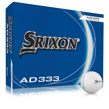 - Srixon AD333 11 | High-Performance Distance and Speed Golf Balls | Low Compression | For Consistency and Control -