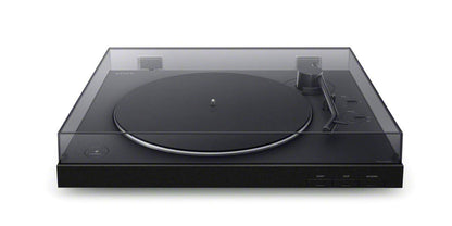 - Sony PS-LX310BT Bluetooth Turntable with built-in Phono Pre-Amp | 2 speeds and 3 gain modes | Black -