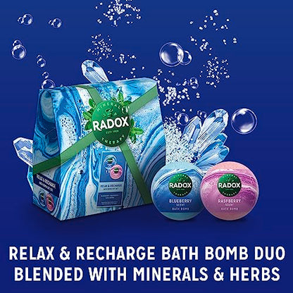 - RADOX Relax & Recharge Bath Bomb Gift Set -