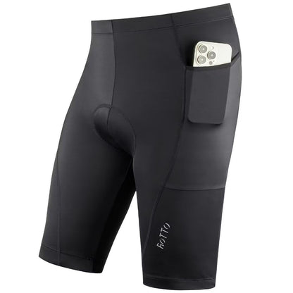 - ROTTO Cycling Shorts | Mens Padded Bike Shorts Cycle Shorts | Gel & Sponge Padding -