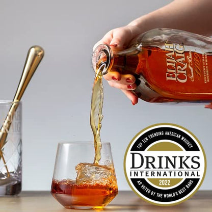 - Elijah Craig Small Batch Bourbon Whiskey | 70cl | 47% ABV | Award Winning | Small Batch | Kentucky Straight Bourbon Whiskey -