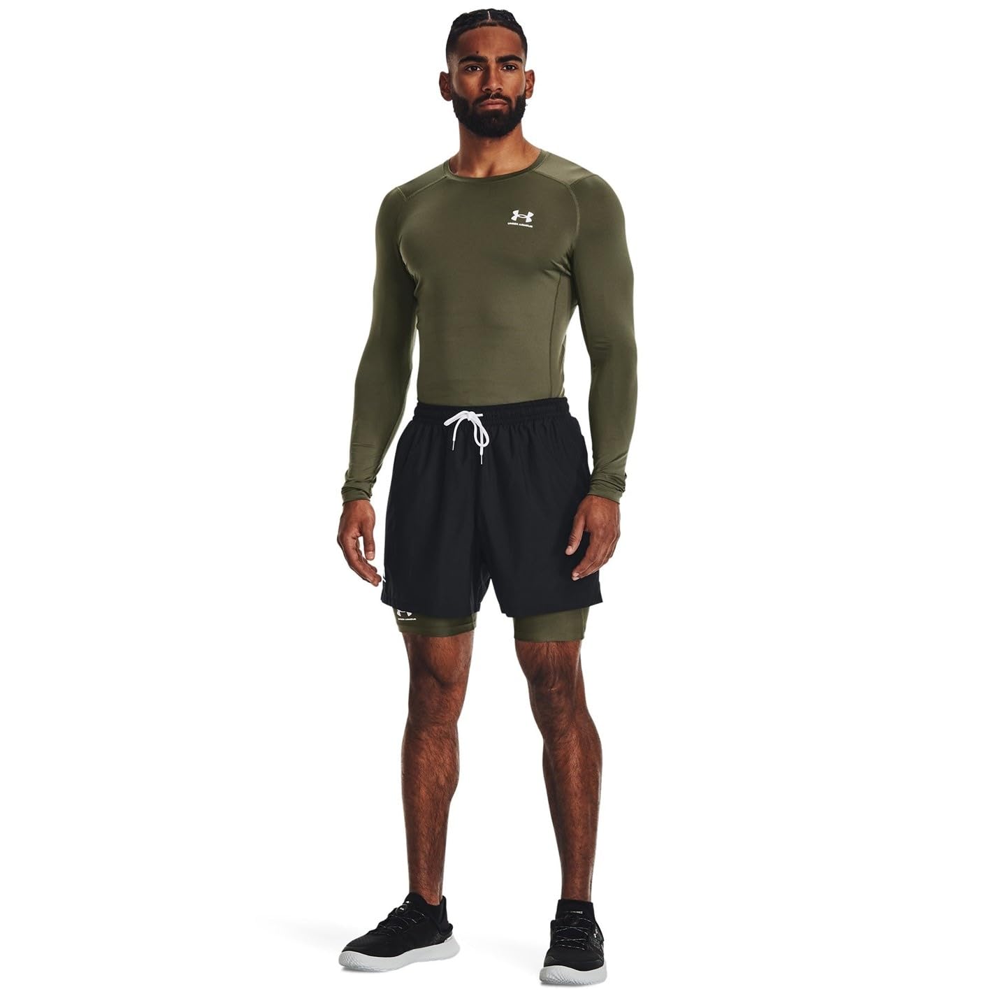 - Under Armour Men's UA HG Armour Comp LS Shirt -
