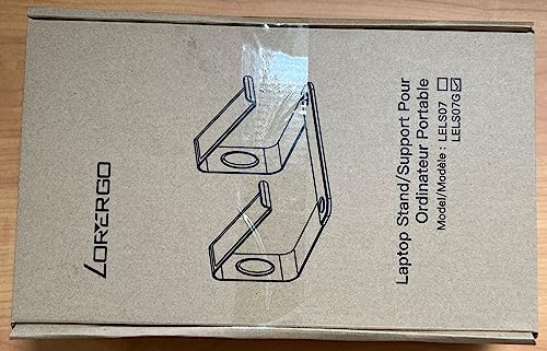 = LORYERGO Laptop Stand | Ergonomic Laptop Riser | Laptop Stand for Desk -