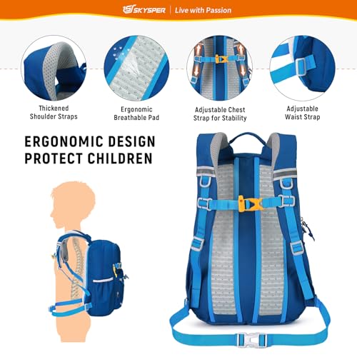 SKYSPER Kids Backpack Girls Backpack Kids Age 4 8 Children s Backpack Top Dad