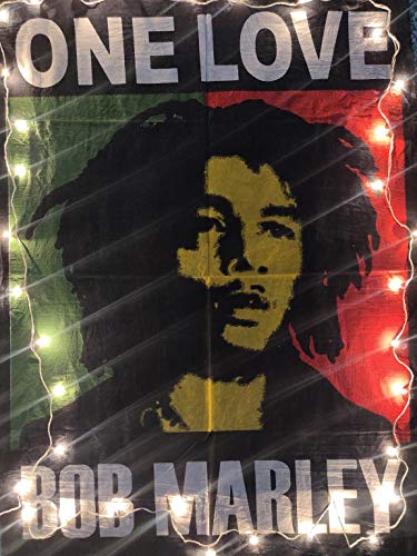 - ICC Bob Marley Poster | 30x40 INCHES | Mandala Hippie Tapestry | Hippy Mandala Bohemian Tapestries -