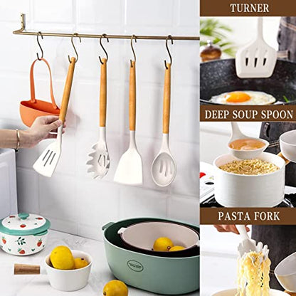 - Umite Chef Kitchen Cooking Utensils Set | 24 pcs | Non-Stick -