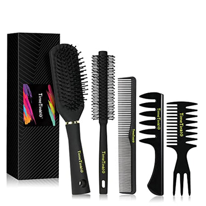 - TimeTinkle Styling Hair Comb and Brush Set for Men | Men's Hair Comb -