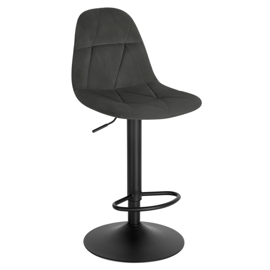 - Lestarain Bar Stool | Single Adjustable & Swivel Breakfast Kitchen Counter Pub Bar Stool -