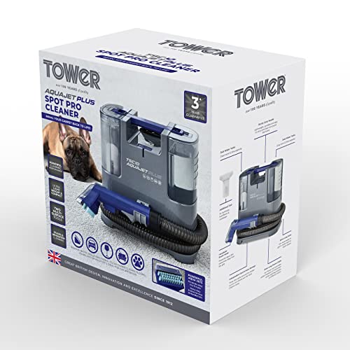 - Tower T548005 TSC10 AQUAJETPLUS | 1.2L Spot Cleaner | 400W -
