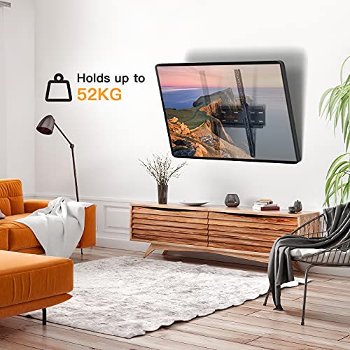 - Perlegear TV Wall Bracket for 26-60 inch TVs | Sturdy Tilt TV Bracket -