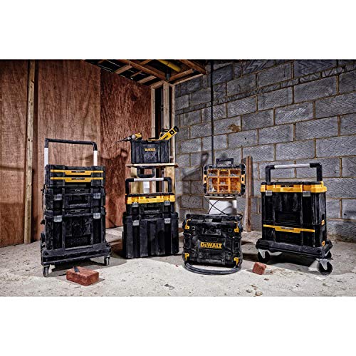 - DEWALT DWST1-70705 T-Stak III Tool Storage Box with Drawer | Yellow/Black | 17.6 cm*44.0 cm*31.4 cm -