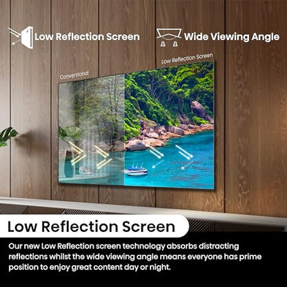 - Hisense 75 Inch Mini-LED Smart TV 75U8NQTUK | Quantum Dot Colour | Dolby Vision IQ & Atmos | iMax Enhanced | 2.1.2 Channel Speakers and Vidaa OS with Freely | Youtube | Netflix | Disney+ -