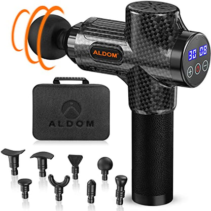 - Massage Gun |  ALDOM Massage Gun | Deep Tissue Percussion Massager | 30 Speeds -