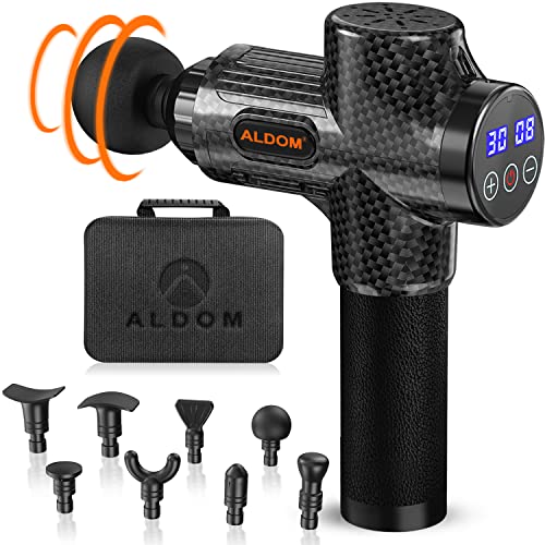 - Massage Gun |  ALDOM Massage Gun | Deep Tissue Percussion Massager | 30 Speeds -