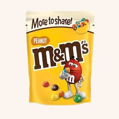 - M&M's Sharing Pouch Chocolate 220g | Peanut Chocolate 220g & Crispy Chocolate 213g -