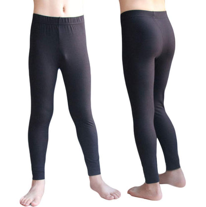 - LANBAOSI Kids Ski Thermal Underwear Set | Children Boys Fleece Base Layer & Long Johns Bottoms -