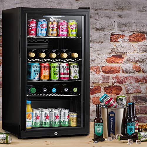 - Subcold Super85 LED | Under-Counter Fridge | 85L Beer, Wine & Drinks Fridge -