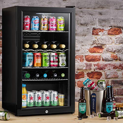 - Subcold Super85 LED | Under-Counter Fridge | 85L Beer, Wine & Drinks Fridge -