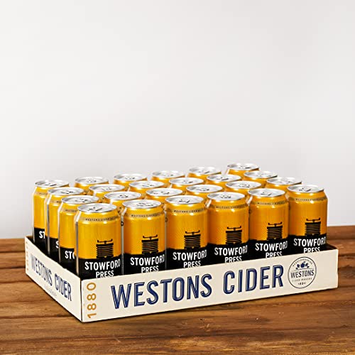 - Stowford Press Apple Cider  4.5% ABV - Cans (6 x 4 Pack) -