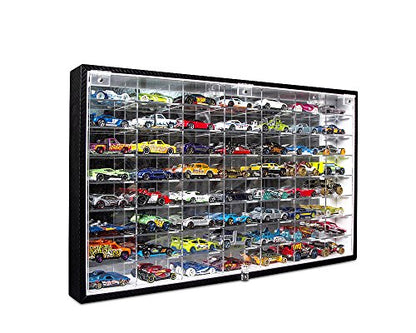 - JackCubeDesign Hot Wheels 1/64 Scale Diecast Display Case Storage Cabinet -