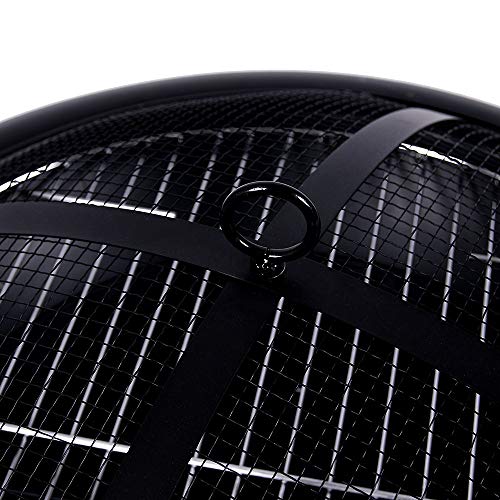 - Fire Vida Large Fire Pit | Steel Folding Outdoor Garden Patio Heater -