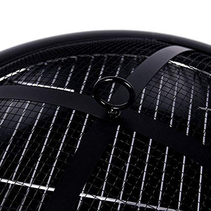 - Fire Vida Large Fire Pit | Steel Folding Outdoor Garden Patio Heater -