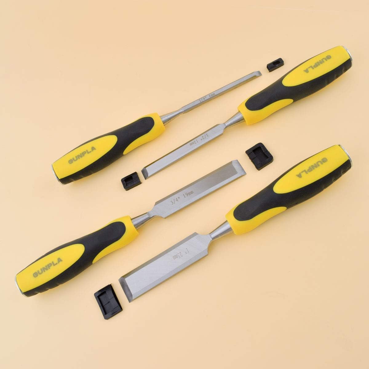 - Gunpla 4 Pieces Wood Chisel Set | Woodworking Carving Heavy Duty Hand Tools -