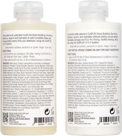 - OLAPLEX No.4 And 5 Bond Maintenance Shampoo And Conditioner -
