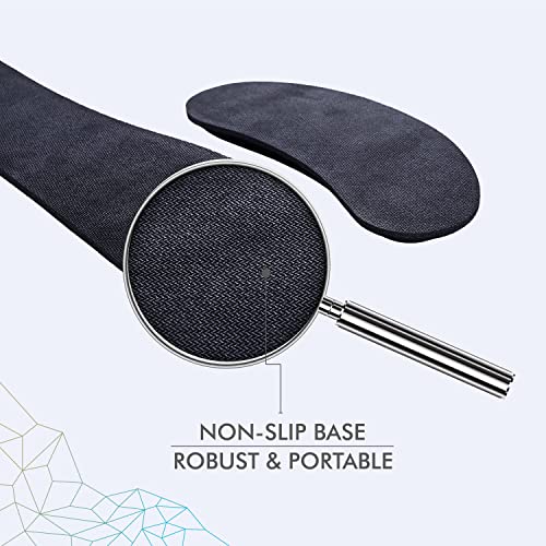 - ZIBLY Wrist Rest Keyboard and Mouse Set - Non-Slip Ergonomic Wrist Cushion Support Pad - Easy Typing, Pain Relief
