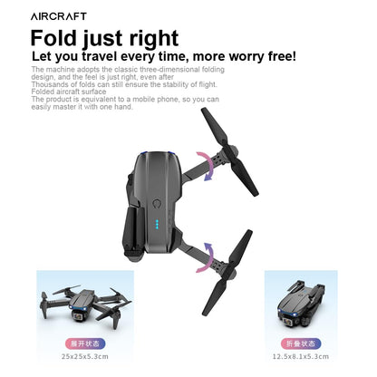 - SyncTech E99S Pro FPV Drone | Built In Camera 1080P | 3 Batteries - 60+mins Flight time | HD Transmission | Drone for Kids and Pros | HD -