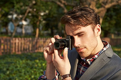 - Sony RX100 III | Advanced Premium Compact Camera | 24-70 mm F1.8-2.8 Zeiss Lens and Flip Screen for Vlogging -