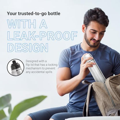 - Milton Vacuum Flask for Hot Drink 1 Litre (34 oz) | Stainless Steel Double Walled Insulated Water Bottle -