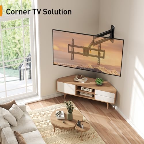 - PERLEGEAR TV Wall Bracket | 822 mm Long Arm for  | 32-75 Inch TVs | 45 kg -