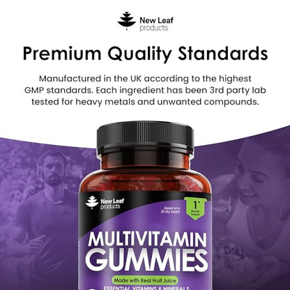 - Multivitamin Gummies High Strength | Vegetarian +14 Essential Vitamins -