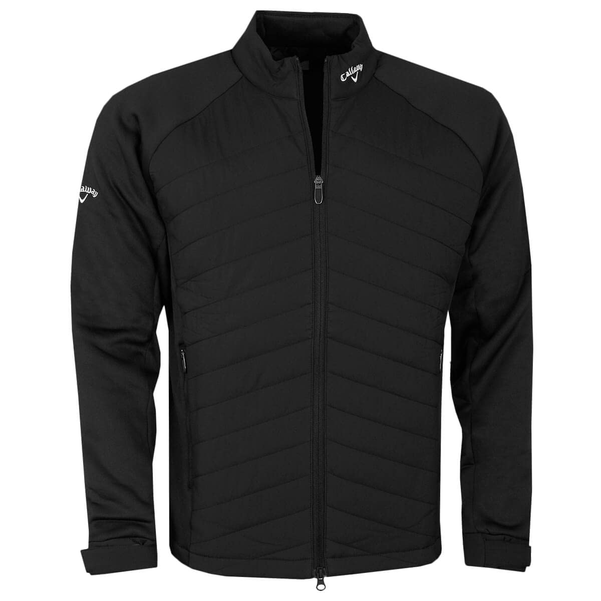 Callaway Golf Mens Primaloft Quilted Golf Jacket - Caviar - XL