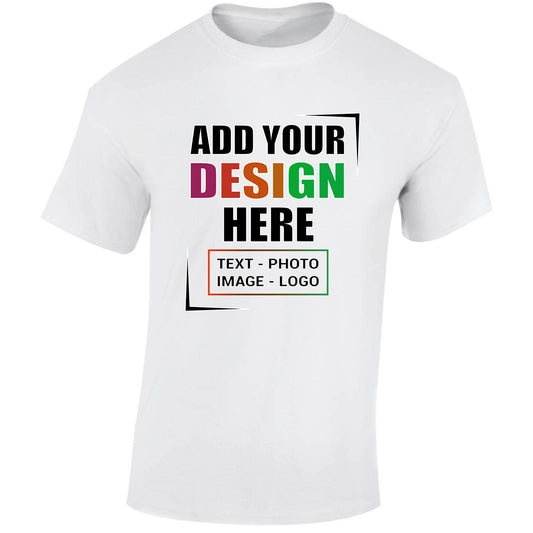 - Gift Hub | Personalised Custom Text Men's T-Shirt -
