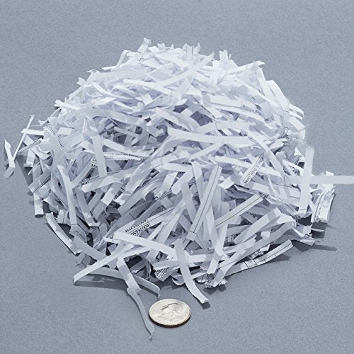 Amazon Basics 5-6 Sheet Cross Cut Paper and Credit Card Shredder with 14.3L Bin for Business & Home Office Use with Reverse Function, Black
