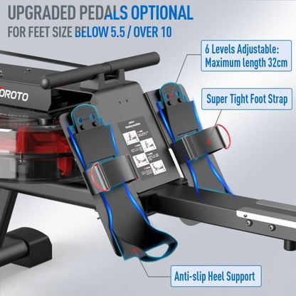- JOROTO MR23 Rowing Machines For Home Gym | Foldable Rower Machine | 300 LBS Weight Capacity -