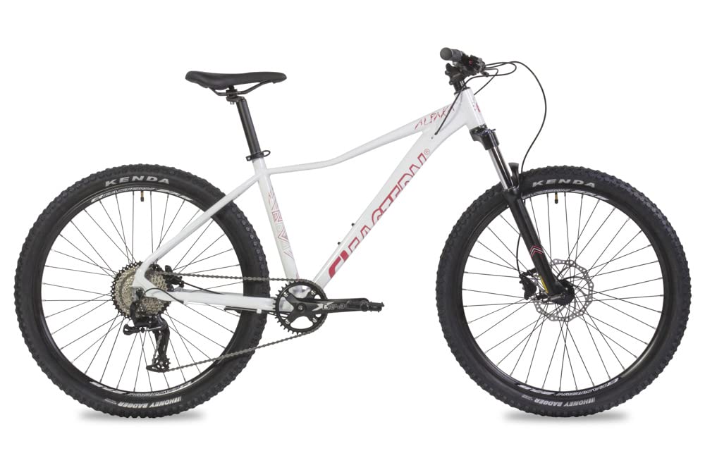 - Eastern Bikes Alpaka 27.5" Lightweight MTB Mountain Bike | 9-Speed | Hydraulic Disc Brakes | Suspension Fork Available in 3 Frame Sizes -