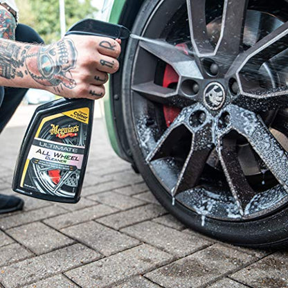 - Meguiar's G180124EU Ultimate All Wheel Cleaner | Iron Remover | 709ml -