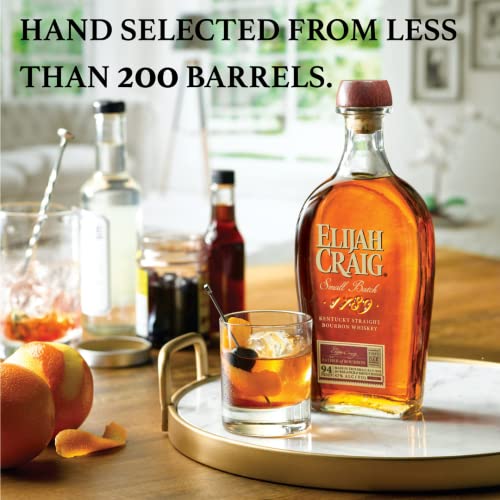 - Elijah Craig Small Batch Bourbon Whiskey | 70cl | 47% ABV | Award Winning | Small Batch | Kentucky Straight Bourbon Whiskey -