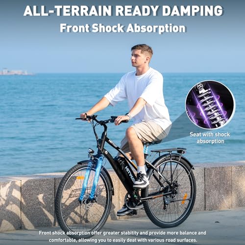 - HITWAY Electric Bike for Adults | 28" Electric Bicycle Commute E-bike | 36V 12Ah Removable Battery | 250W Motor | 7-Speed Gear -