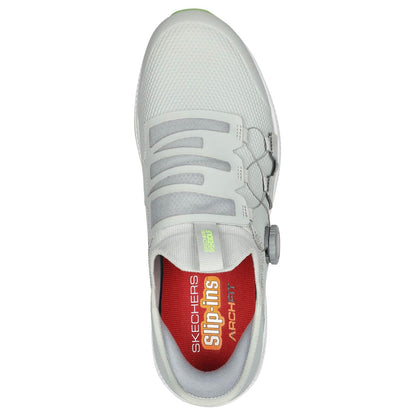 - Skechers Mens | Go Golf Elite 5 Slip in Golf Shoes | Grey/Lime -