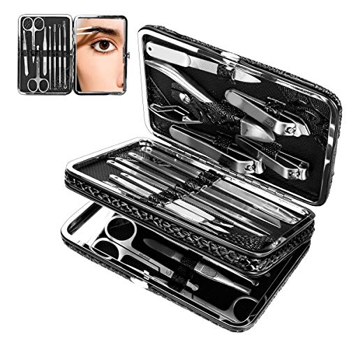 - Manicure Set | CestMall 21pcs Nail Clippers Pedicure Kit -